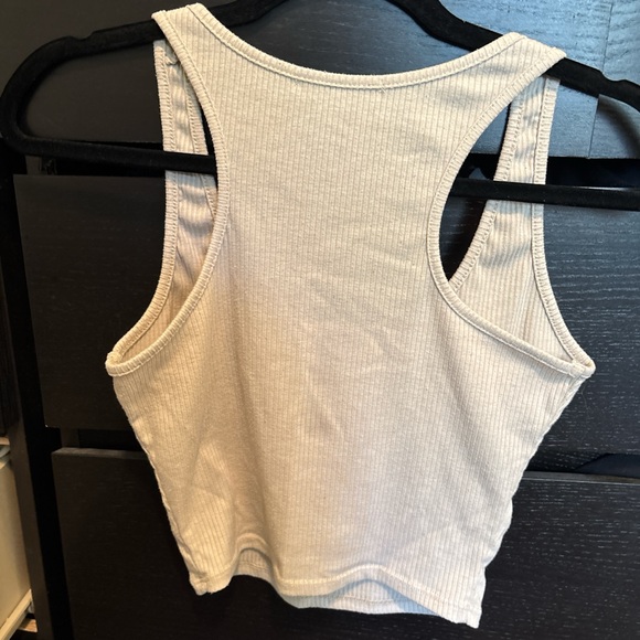 Cream Tank Top with Mandala Print - Picture 2 of 4